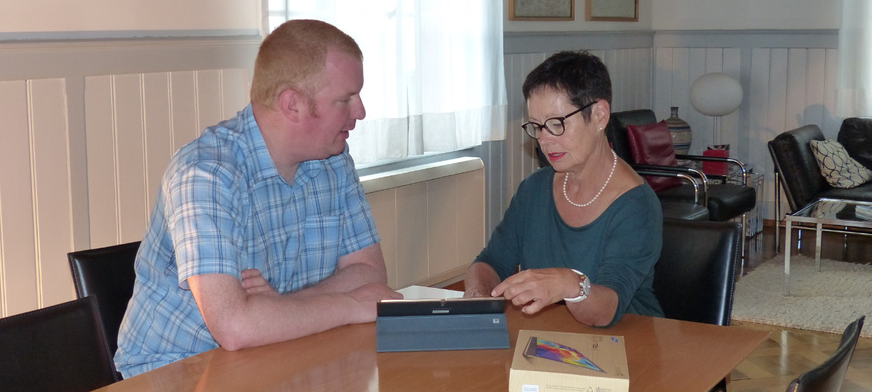 Begleitung und Hilfestellung beim Einkaufen